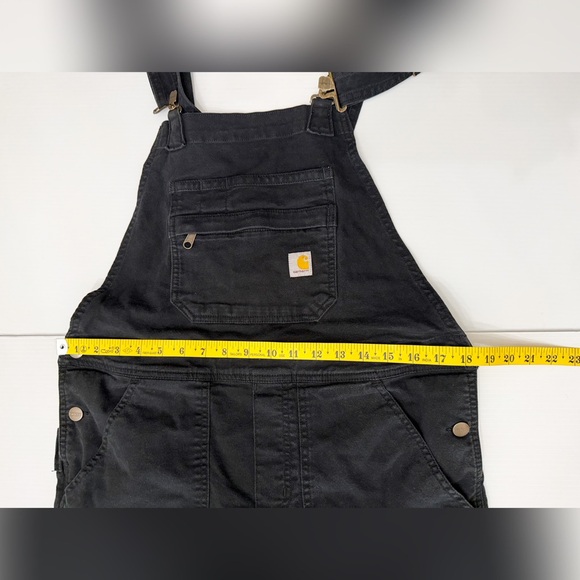 Carhartt Ashland Relaxed Fit Rugged Flex Canvas Shortalls - M - Picture 11 of 12